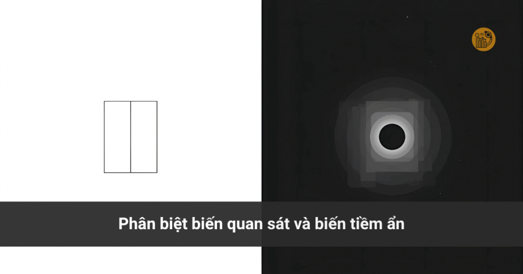 Biến quan sát là gì? Phân biệt biến quan sát và biến tiềm ẩn dễ hiểu biến quan sát là gì