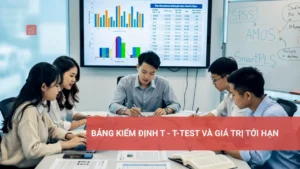 bảng kiểm định t và giá trị tới hạn trong thống kê