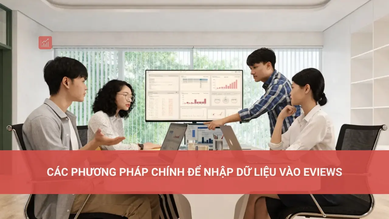 cách nhập dữ liệu vào eview