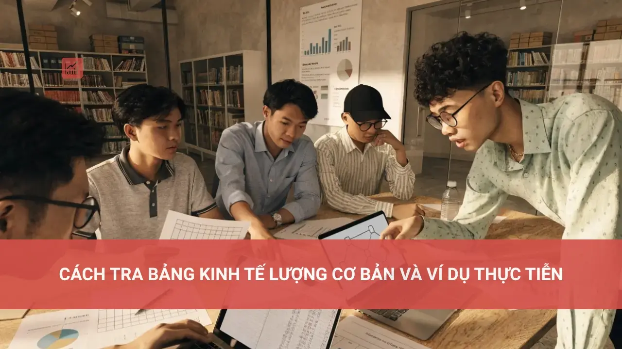 Cách Tra Bảng Kinh Tế Lượng Cơ Bản và Ví Dụ Thực Tiễn
