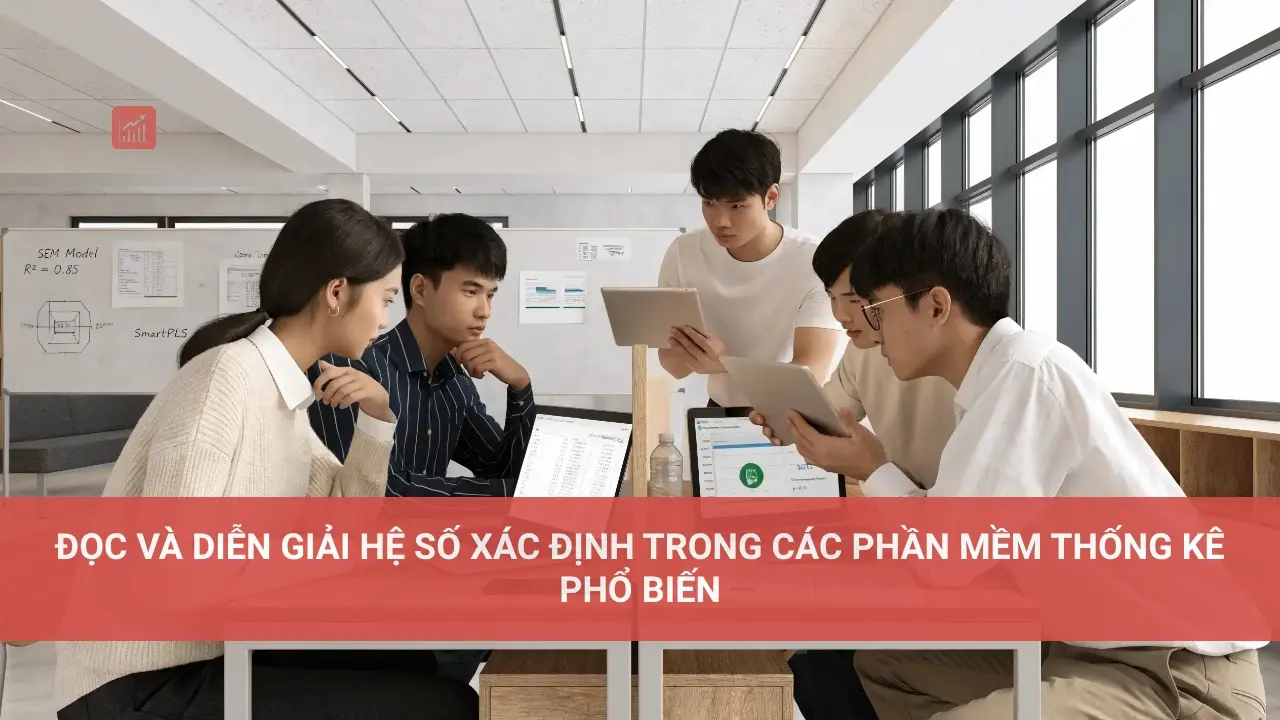 Đọc và Diễn Giải Hệ Số Xác Định Trong Các Phần Mềm Thống Kê Phổ Biến
