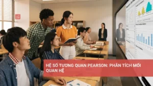Hệ số tương quan Pearson trong SPSS giúp phân tích mối quan hệ giữa dữ liệu