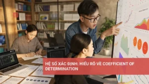 Hệ số xác định trong hồi quy tuyến tính giúp đánh giá độ phù hợp mô hình.