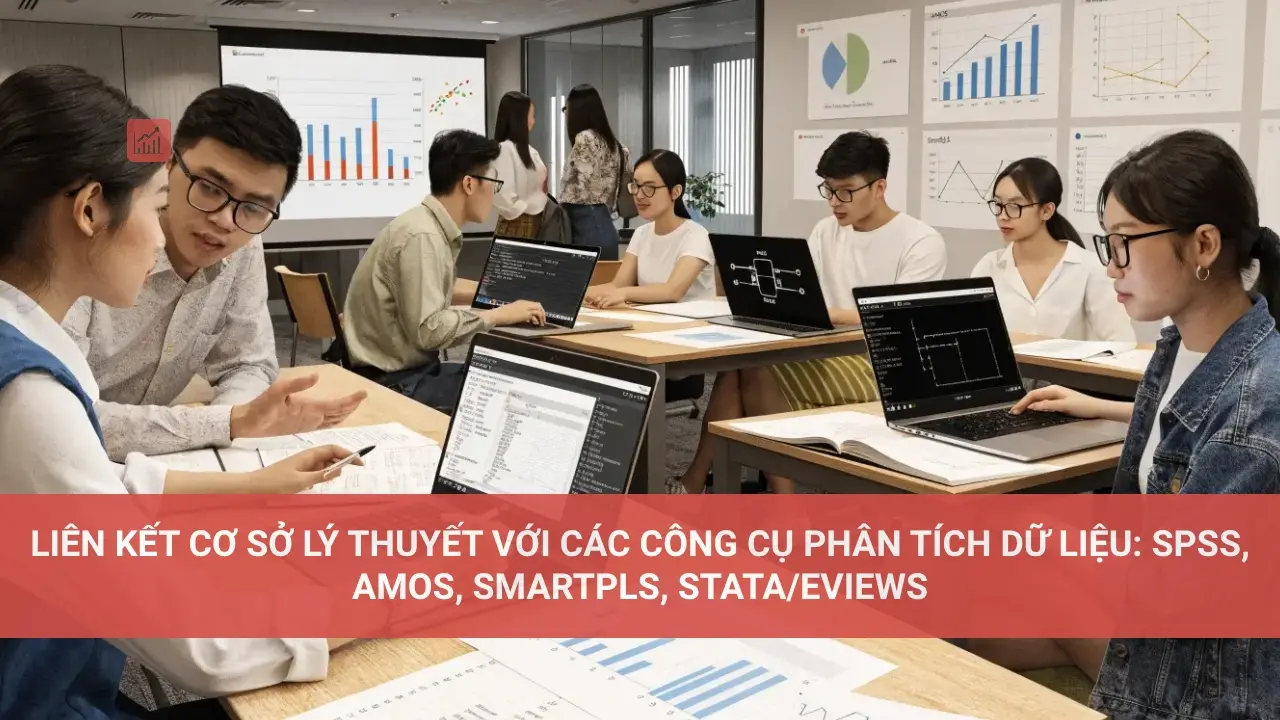 Liên Kết Cơ Sở Lý Thuyết Với Các Công Cụ Phân Tích Dữ Liệu: SPSS, AMOS, SmartPLS, STATA/EVIEWS