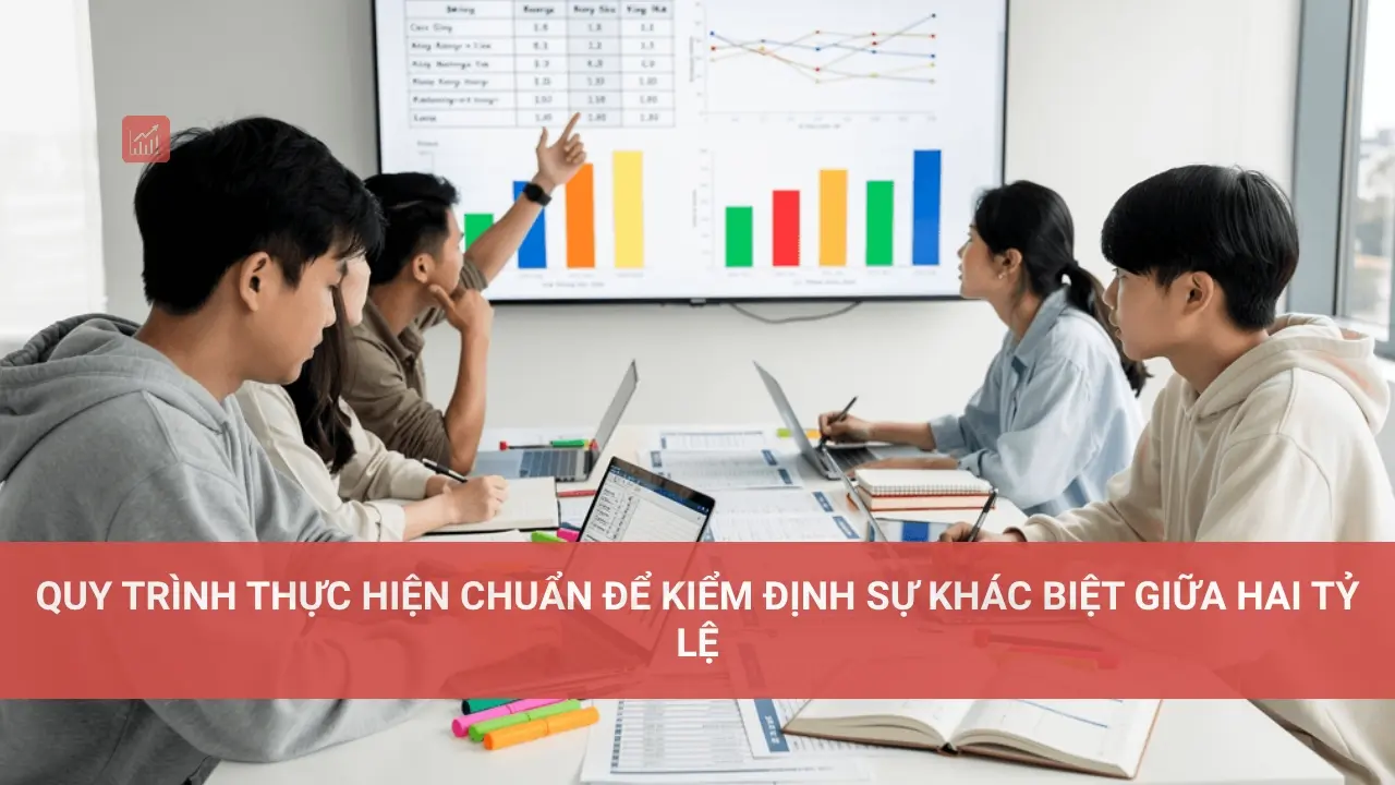 Quy Trình Thực Hiện Chuẩn Để Kiểm Định Sự Khác Biệt Giữa Hai Tỷ Lệ
