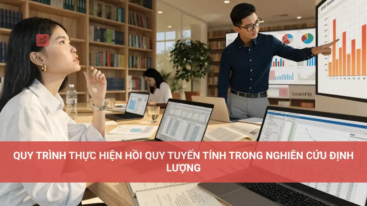 Quy Trình Thực Hiện Hồi Quy Tuyến Tính Trong Nghiên Cứu Định Lượng