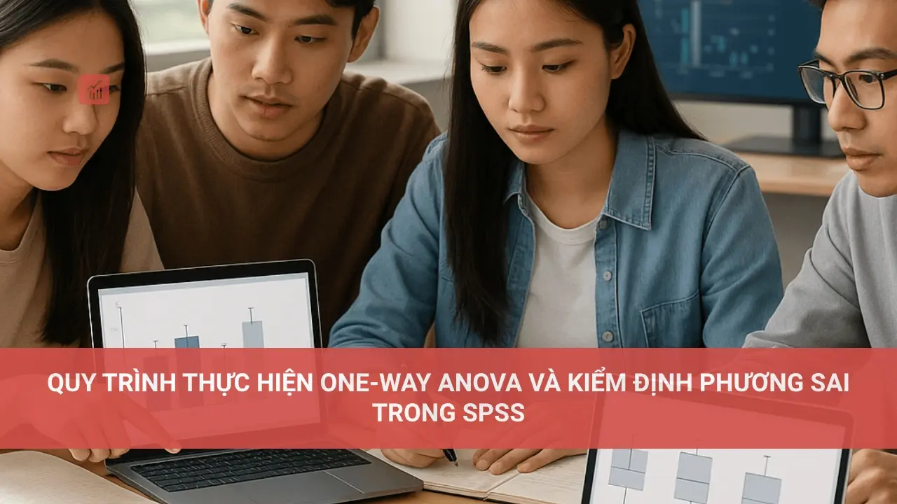 Quy Trình Thực Hiện One-Way ANOVA và Kiểm Định Phương Sai Trong SPSS