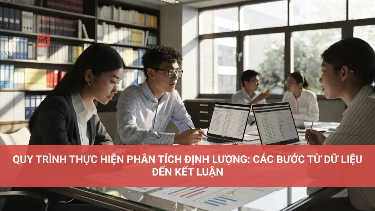 Quy Trình Thực Hiện Phân Tích Định Lượng: Các Bước Từ Dữ Liệu Đến Kết Luận