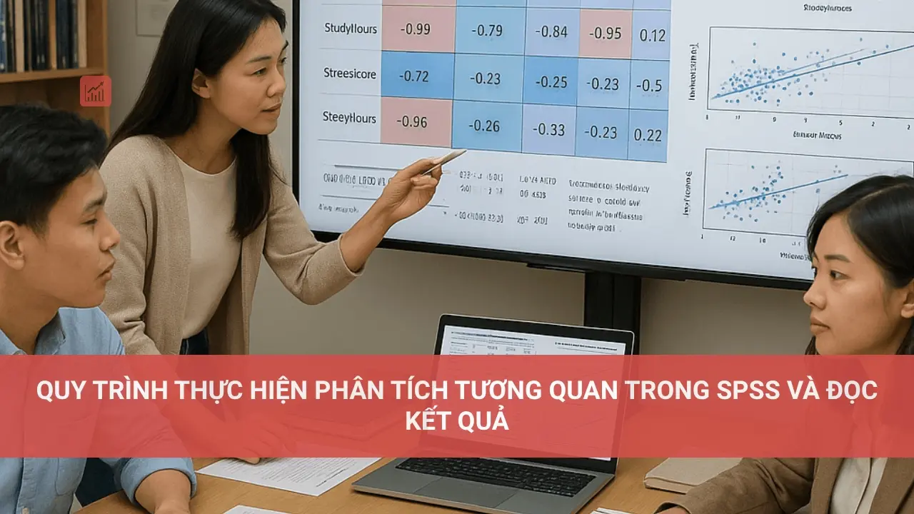 Quy Trình Thực Hiện Phân Tích Tương Quan trong SPSS và Đọc Kết Quả