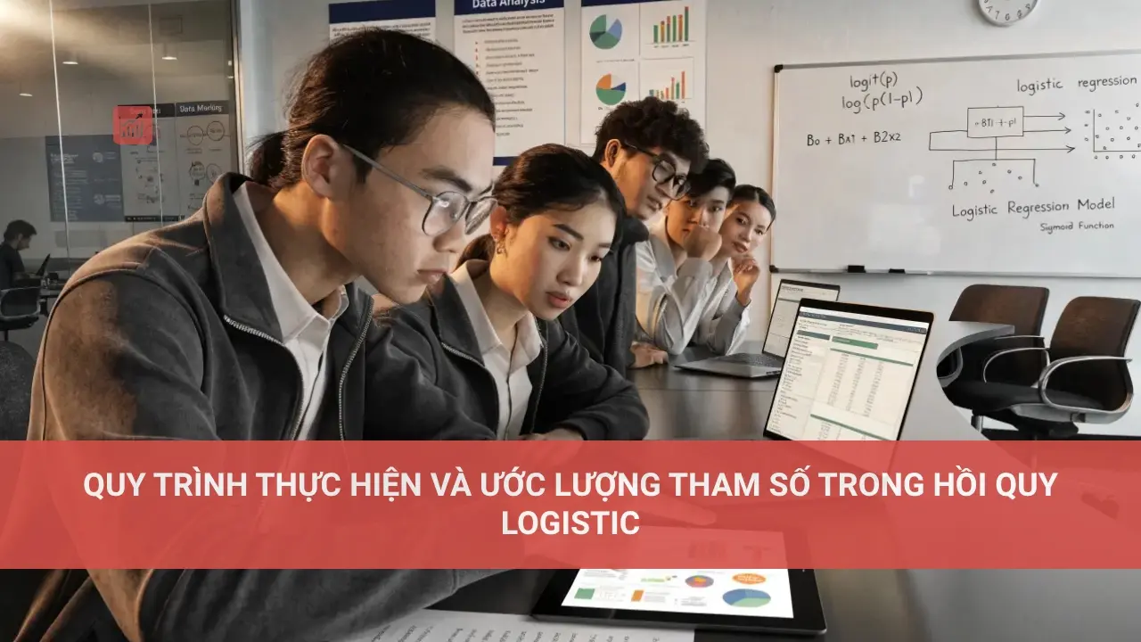 Quy Trình Thực Hiện và Ước Lượng Tham Số trong Hồi Quy Logistic