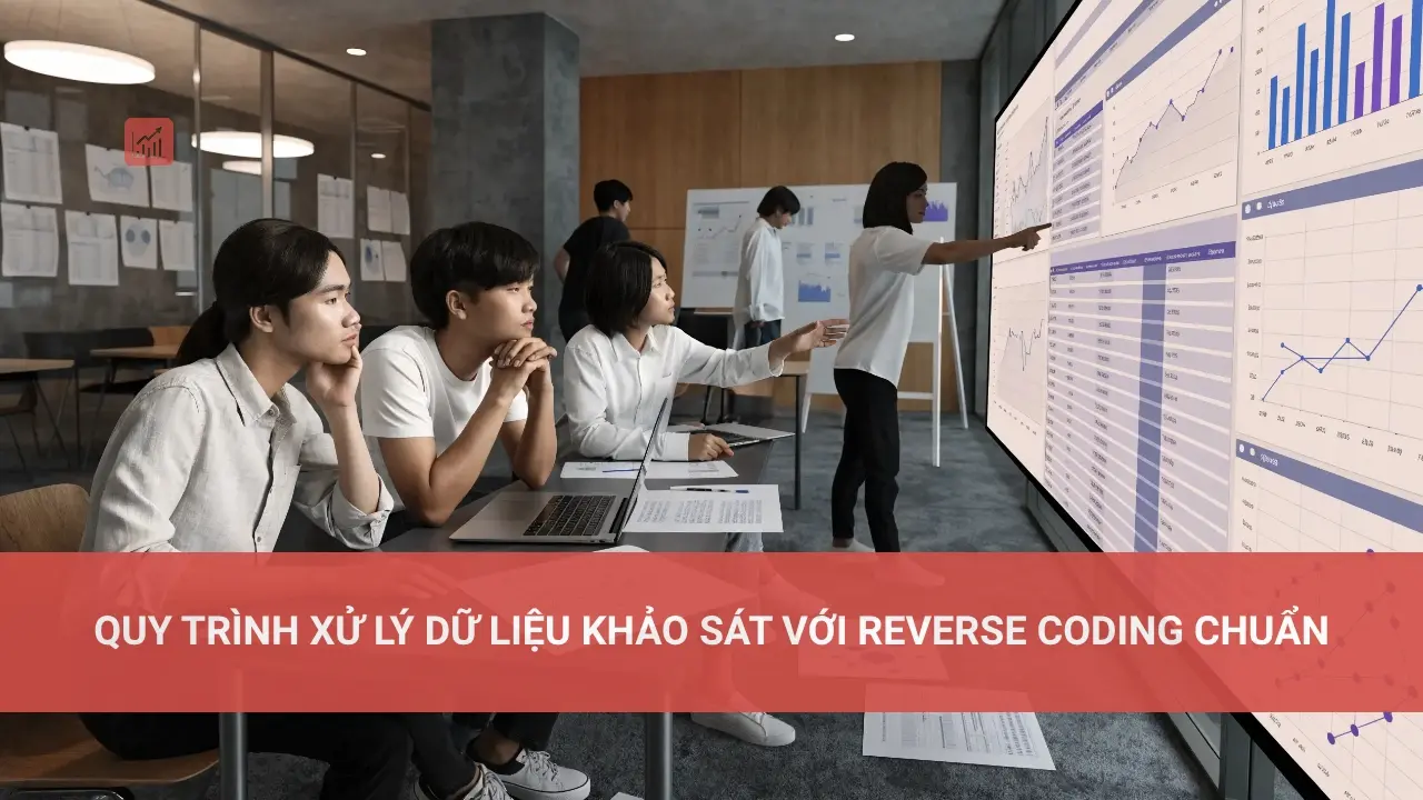 Quy Trình Xử Lý Dữ Liệu Khảo Sát Với Reverse Coding Chuẩn