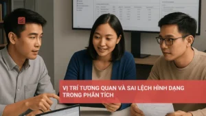Vị trí tương quan trong phân tích hình học và sai lệch hình dạng.