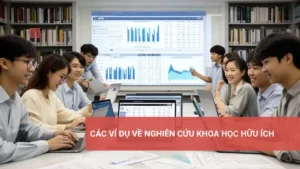 Ví dụ nghiên cứu khoa học hữu ích và cách chọn đề tài phù hợp