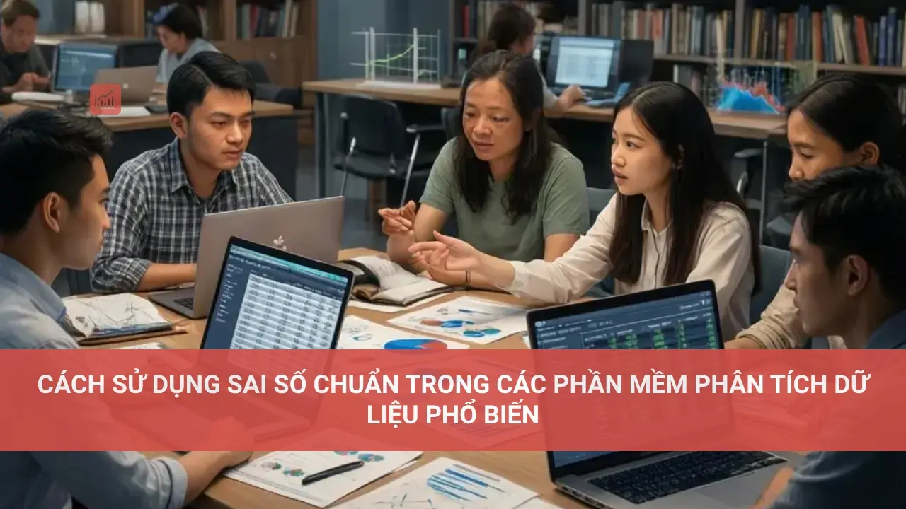 Sai Số Chuẩn Là Gì? Giải Thích Chi Tiết Cách sử dụng Sai số chuẩn trong các phần mềm Phân tích Dữ liệu phổ biến