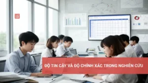 Khám phá độ tin cậy và độ chính xác trong nghiên cứu khoa học