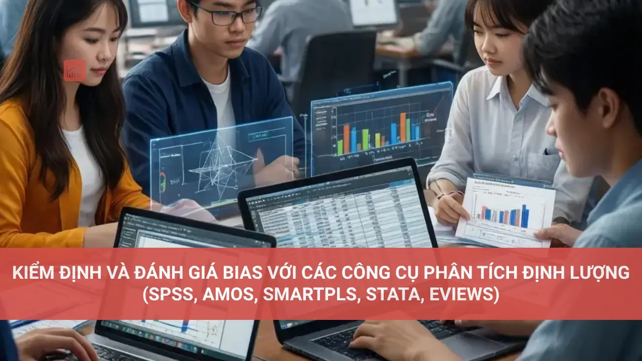 Cách Tính Độ Chệch Bias Đúng Cách Kiểm Định và Đánh Giá Bias Với Các Công Cụ Phân Tích Định Lượng (SPSS, AMOS, SmartPLS, STATA, EVIEWS)