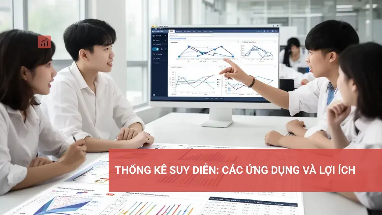 Thống kê suy diễn trong nghiên cứu và ứng dụng thực tiễn.