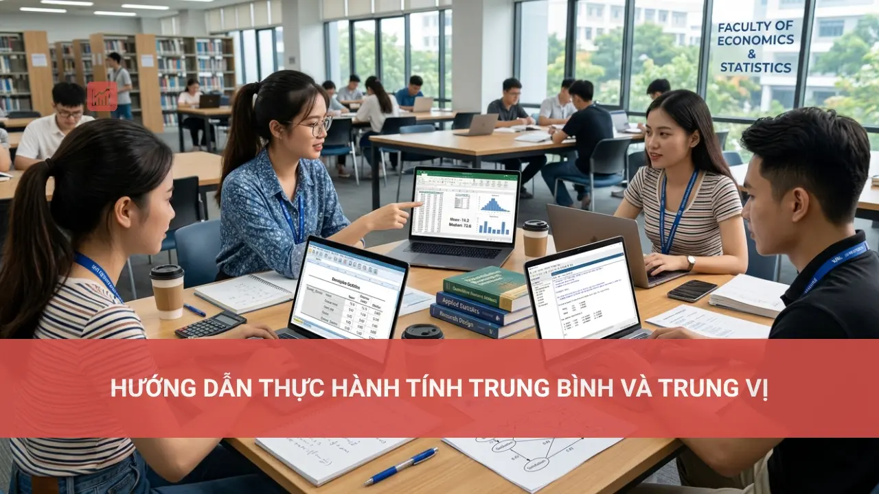 Hướng Dẫn Thực Hành Tính Trung Bình và Trung Vị