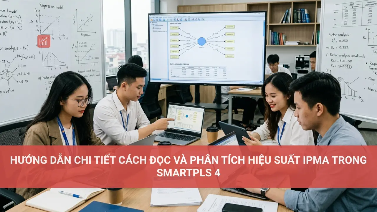 Hướng Dẫn Chi Tiết Cách Đọc và Phân Tích Hiệu Suất IPMA trong SmartPLS 4