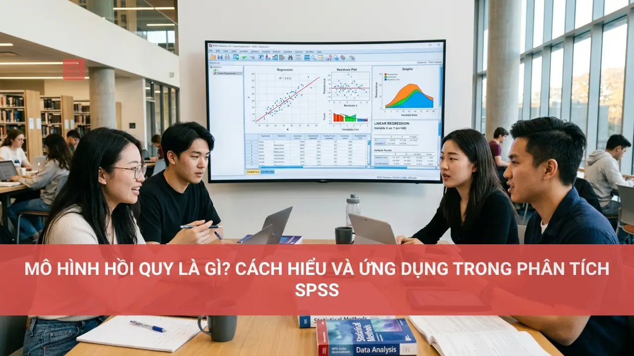 Mô hình hồi quy là gì? Cách hiểu và ứng dụng trong phân tích SPSS