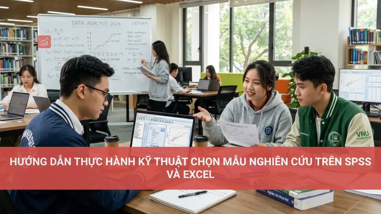 Hướng Dẫn Thực Hành Kỹ Thuật Chọn Mẫu Nghiên Cứu trên SPSS và Excel