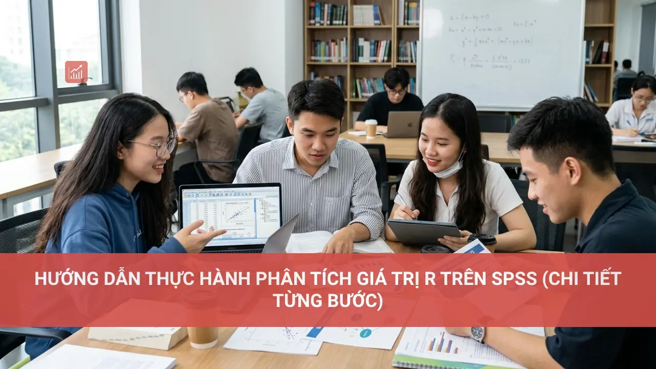 Hướng Dẫn Thực Hành Phân Tích Giá Trị R trên SPSS (Chi Tiết Từng Bước)