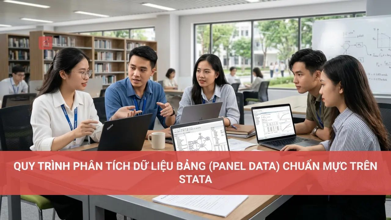 Quy Trình Phân Tích Dữ Liệu Bảng (Panel Data) Chuẩn Mực trên Stata