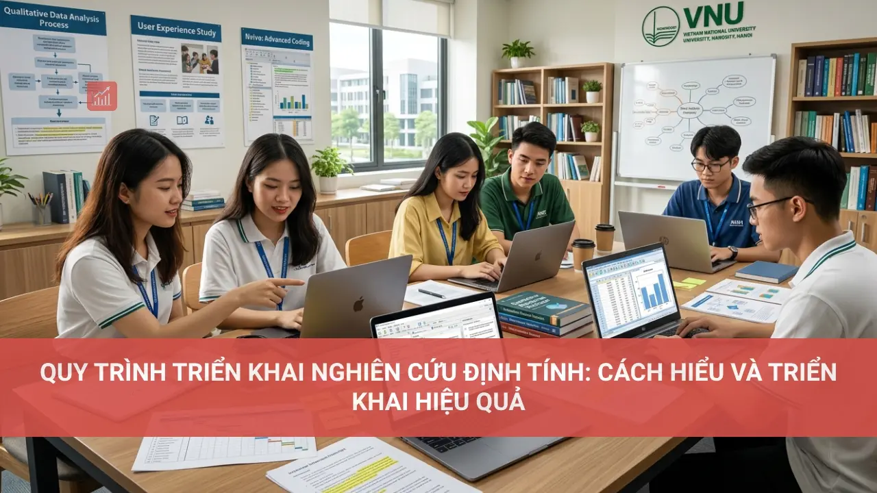 Quy trình triển khai Nghiên cứu Định tính: Cách hiểu và triển khai hiệu quả