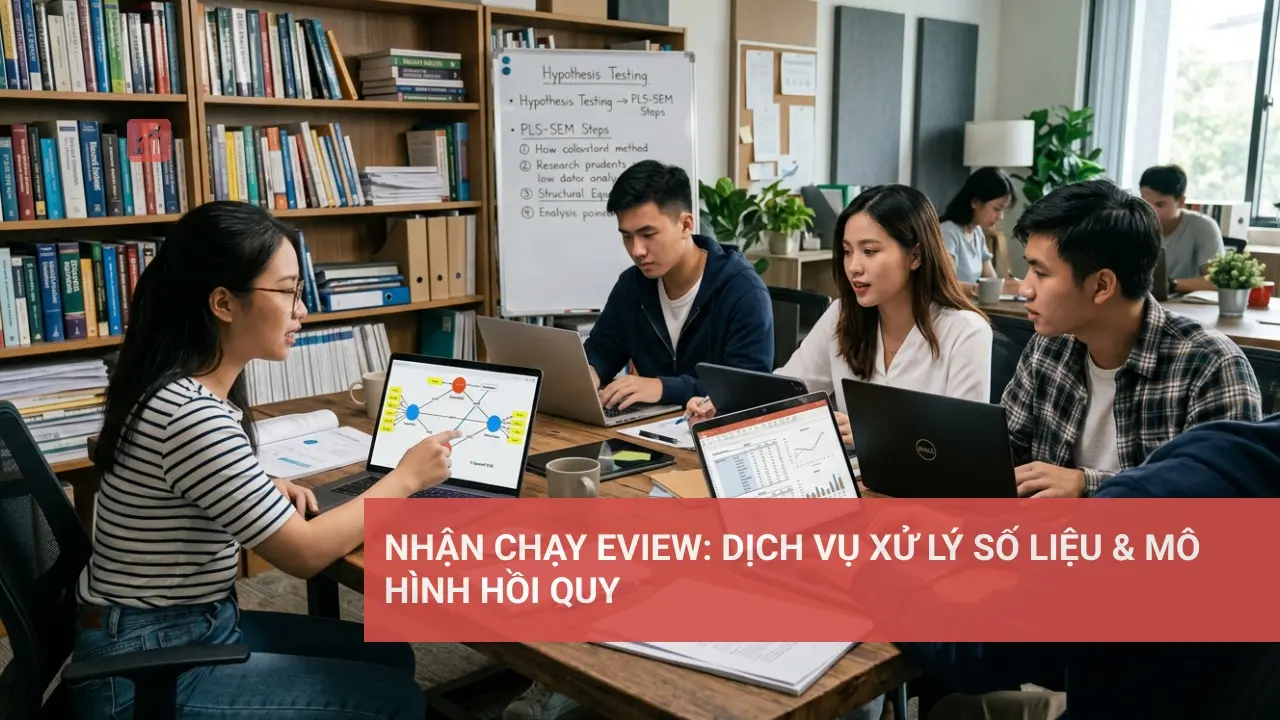 Chuyên gia chạy Eview phân tích số liệu và mô hình hồi quy chuyên nghiệp, uy tín.