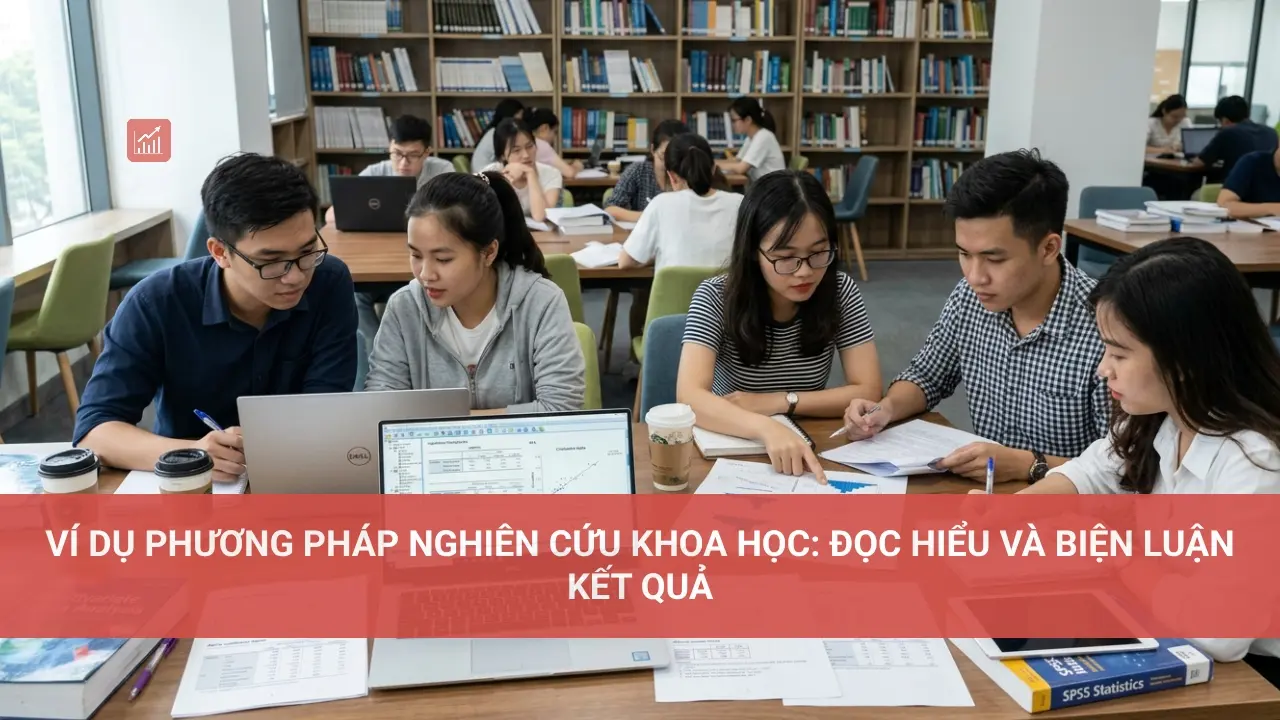 Ví dụ phương pháp nghiên cứu khoa học: Đọc hiểu và biện luận kết quả