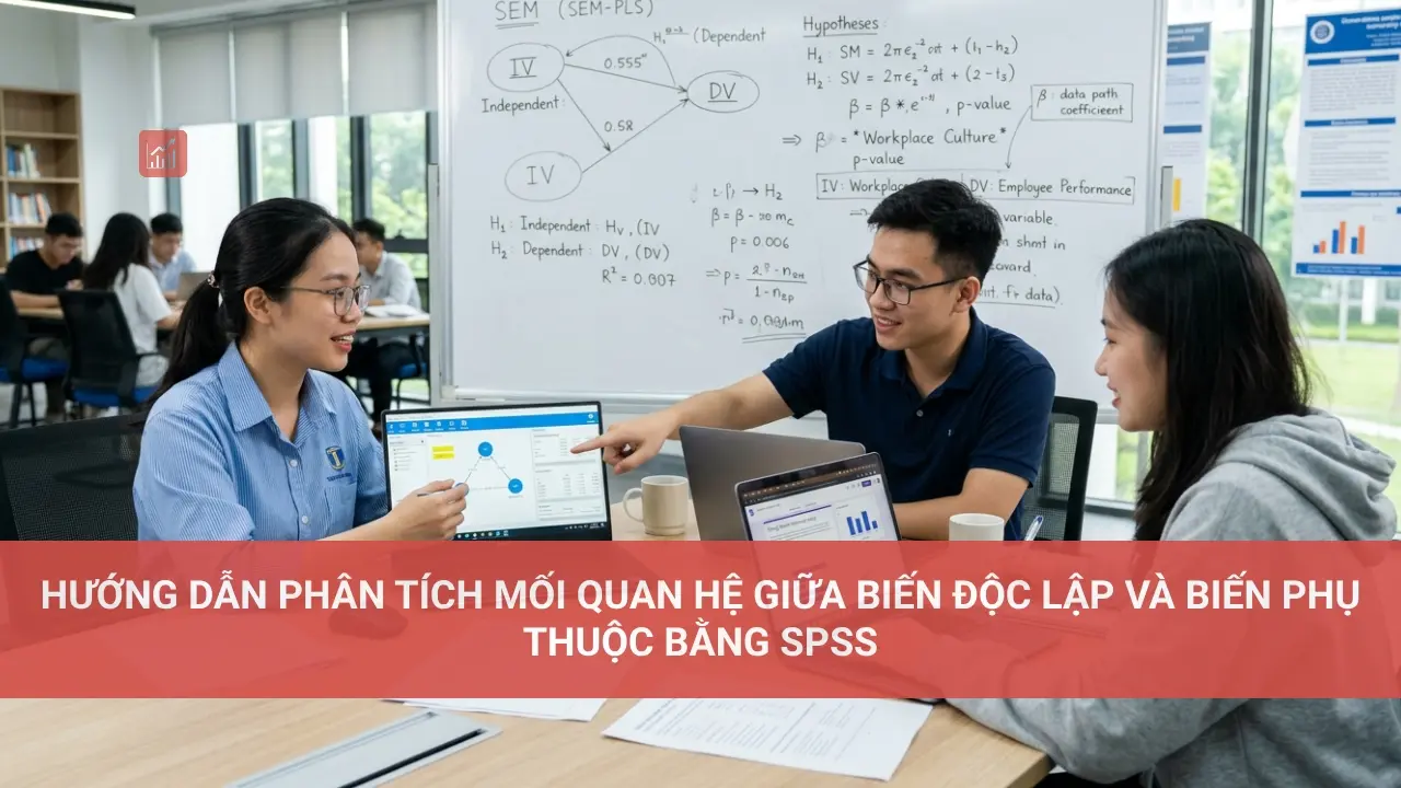 Hướng Dẫn Phân Tích Mối Quan Hệ Giữa Biến Độc Lập và Biến Phụ Thuộc Bằng SPSS