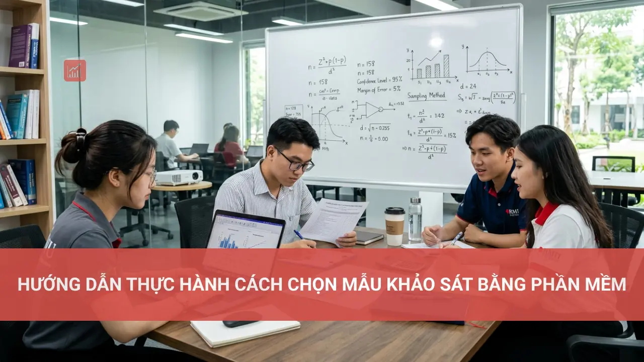 Hướng Dẫn Thực Hành Cách Chọn Mẫu Khảo Sát Bằng Phần Mềm