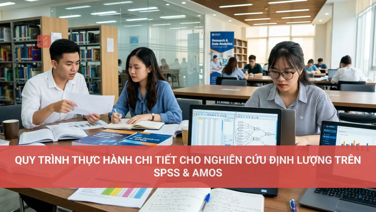 Quy Trình Thực Hành Chi Tiết Cho Nghiên Cứu Định Lượng Trên SPSS & AMOS