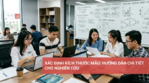 Xác định kích thước mẫu, công thức tính cỡ mẫu Slovin, Cochran, GPower trong nghiên cứu.